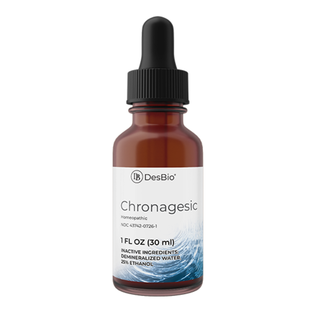 Chronagesic by DesBio  for the temporary relief of mild to moderate arthritic pain and joint stiffness.