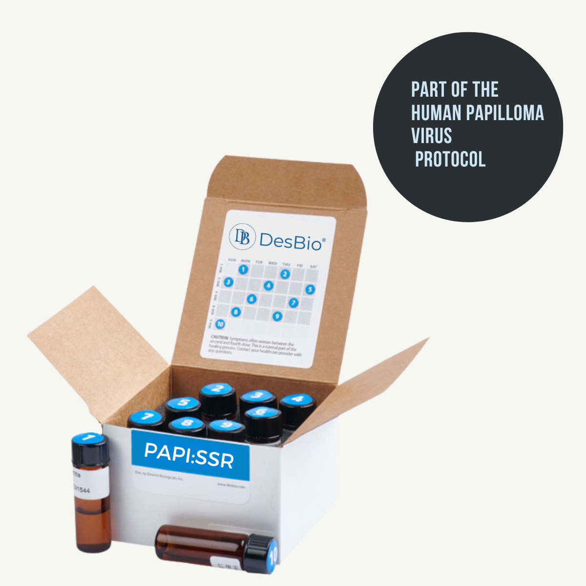 PAPI:SSR (formerly Human Papillomavirus / HPV) by DesBio for symptoms related to Human Papilloma Virus including itching in the pelvic area.