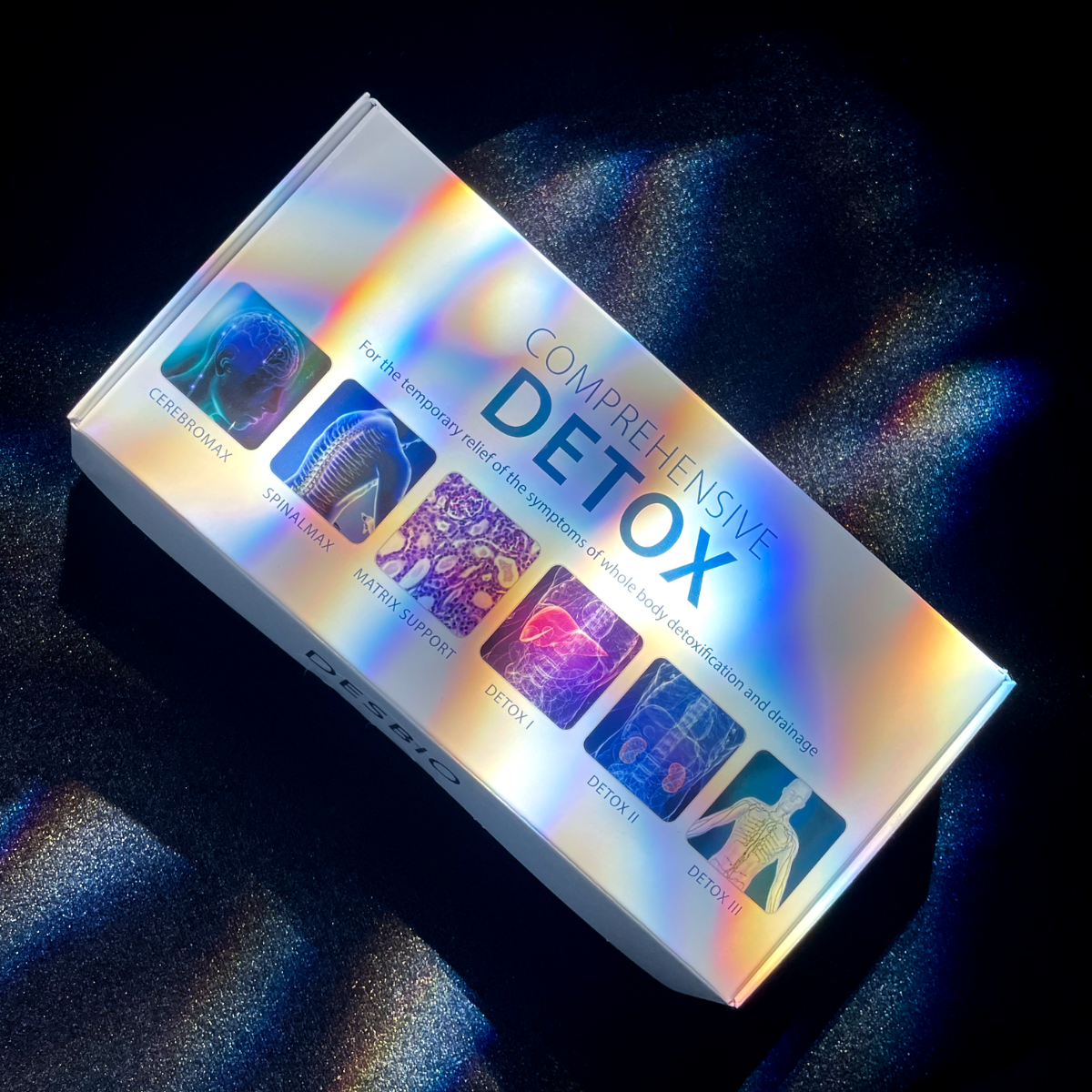 Comprehensive Detox Kit by DesBio (6 Part Homeopathic Detox Kit) for detoxification a full body detox