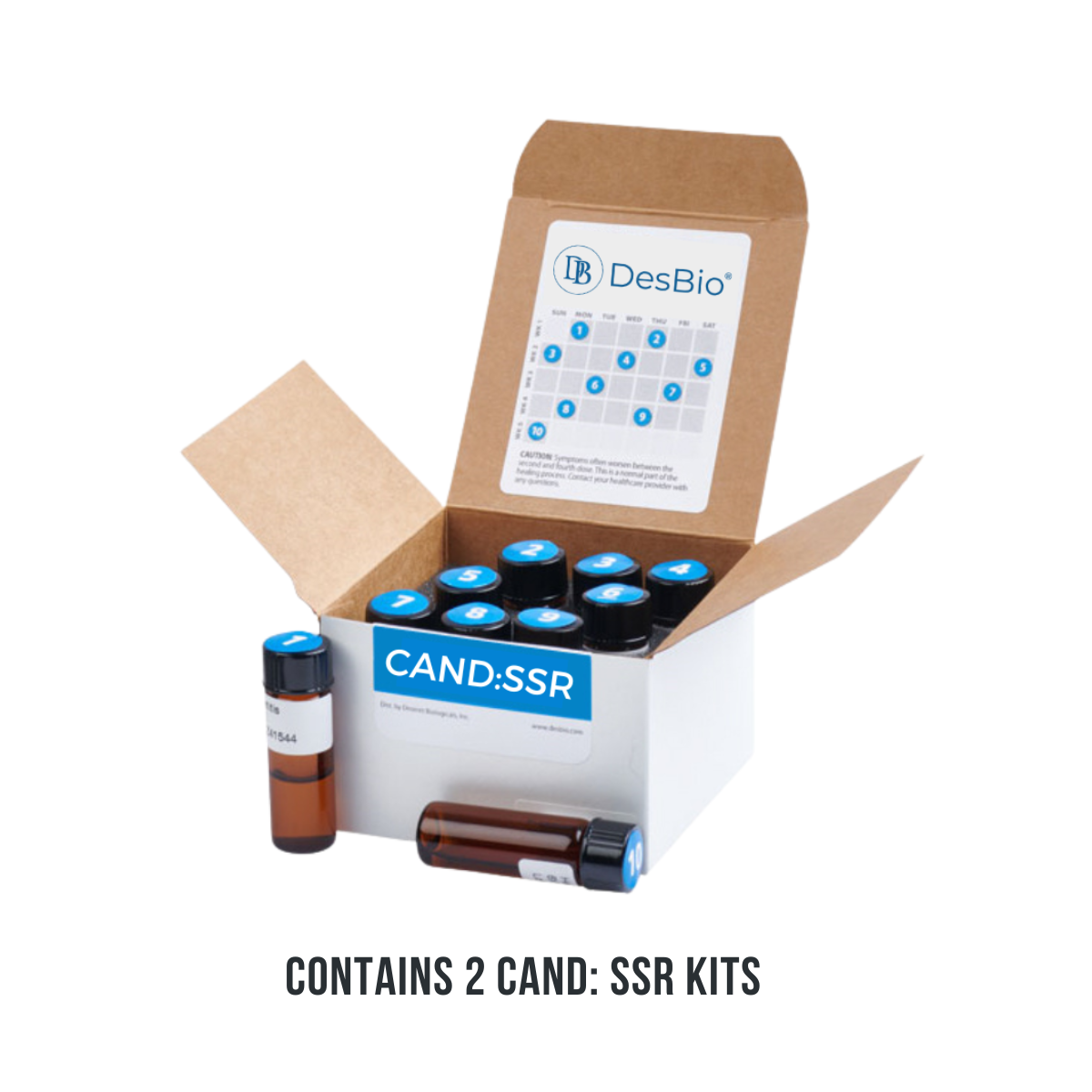 Candida Clear Kit by DesBio for the candida protocol