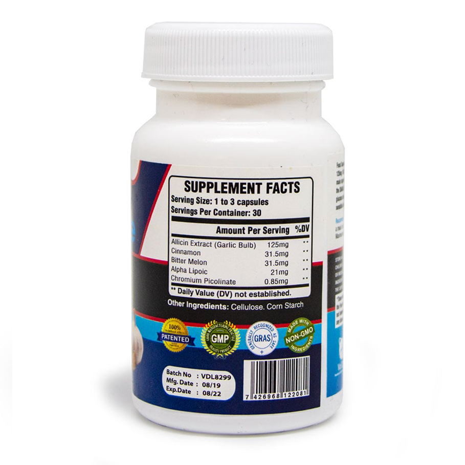 Diabalife 30 Capsules by AlliMax Nutraceuticals