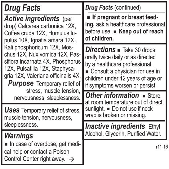 Relax Tone by Energetix Ingredients