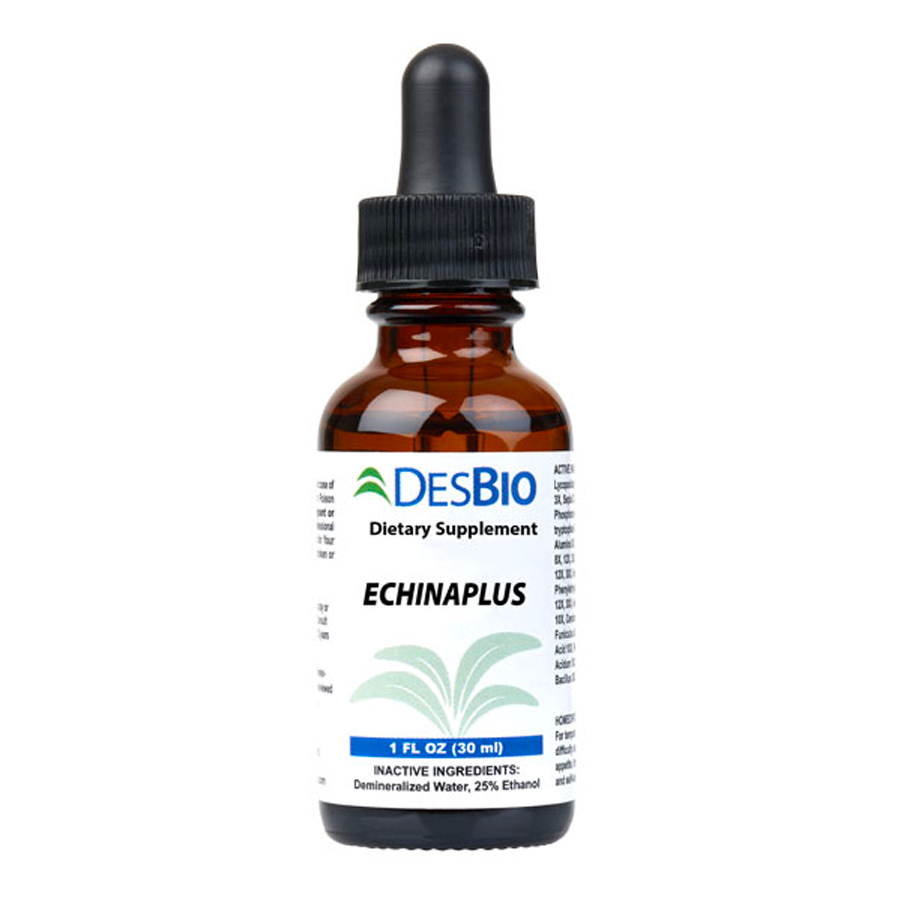 Echinaplus by DesBio contains herbs that are traditionally used to fortify and boost the immune system.
