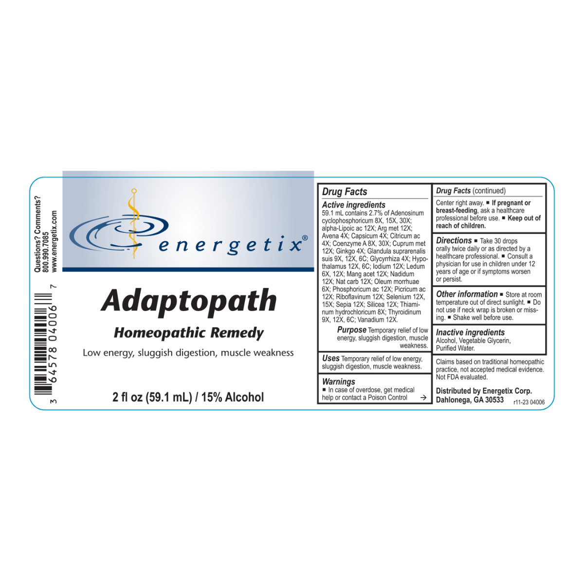 Adaptopath by Energetix