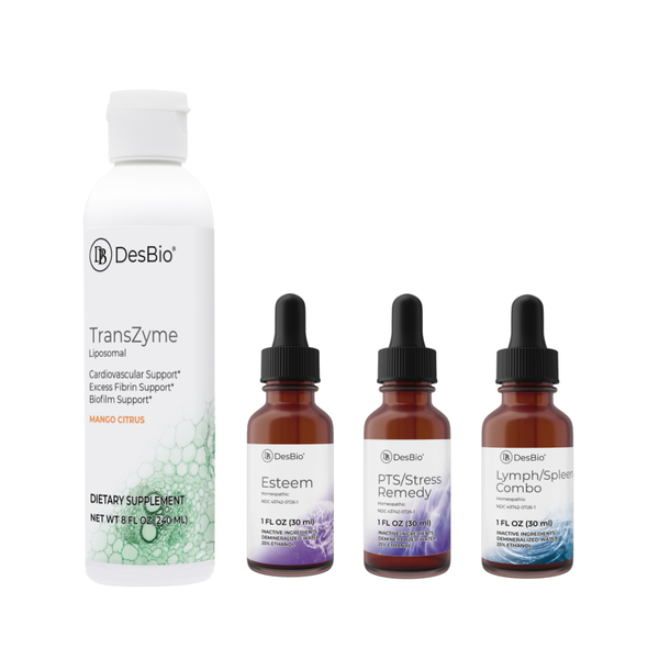 Fascia Support Protocol by DesBio bundle for fascia and connective tissue support