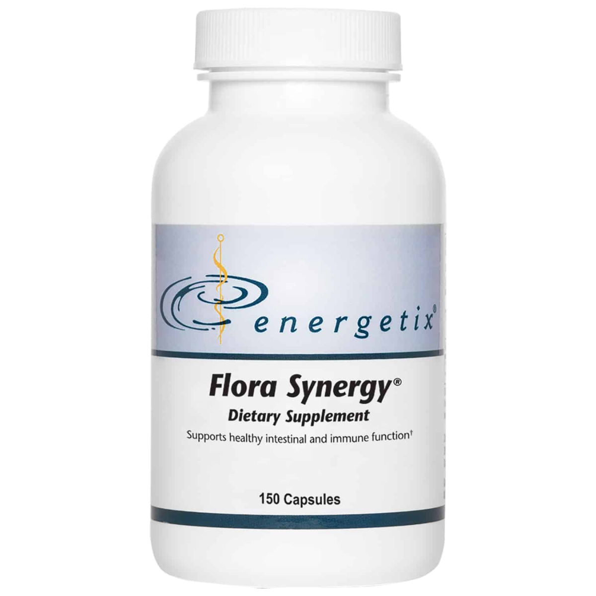 Flora Synergy® contains the spore form probiotic Bacillus coagulans and prebiotic fructooligosaccharides (FOS) to help support normal immune and digestive response. 