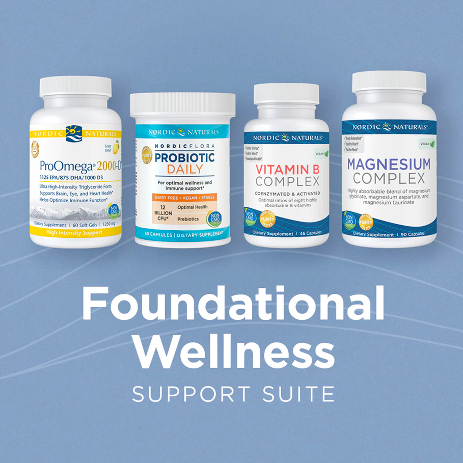 Foundational Wellness Support Suite by Nordic Naturals