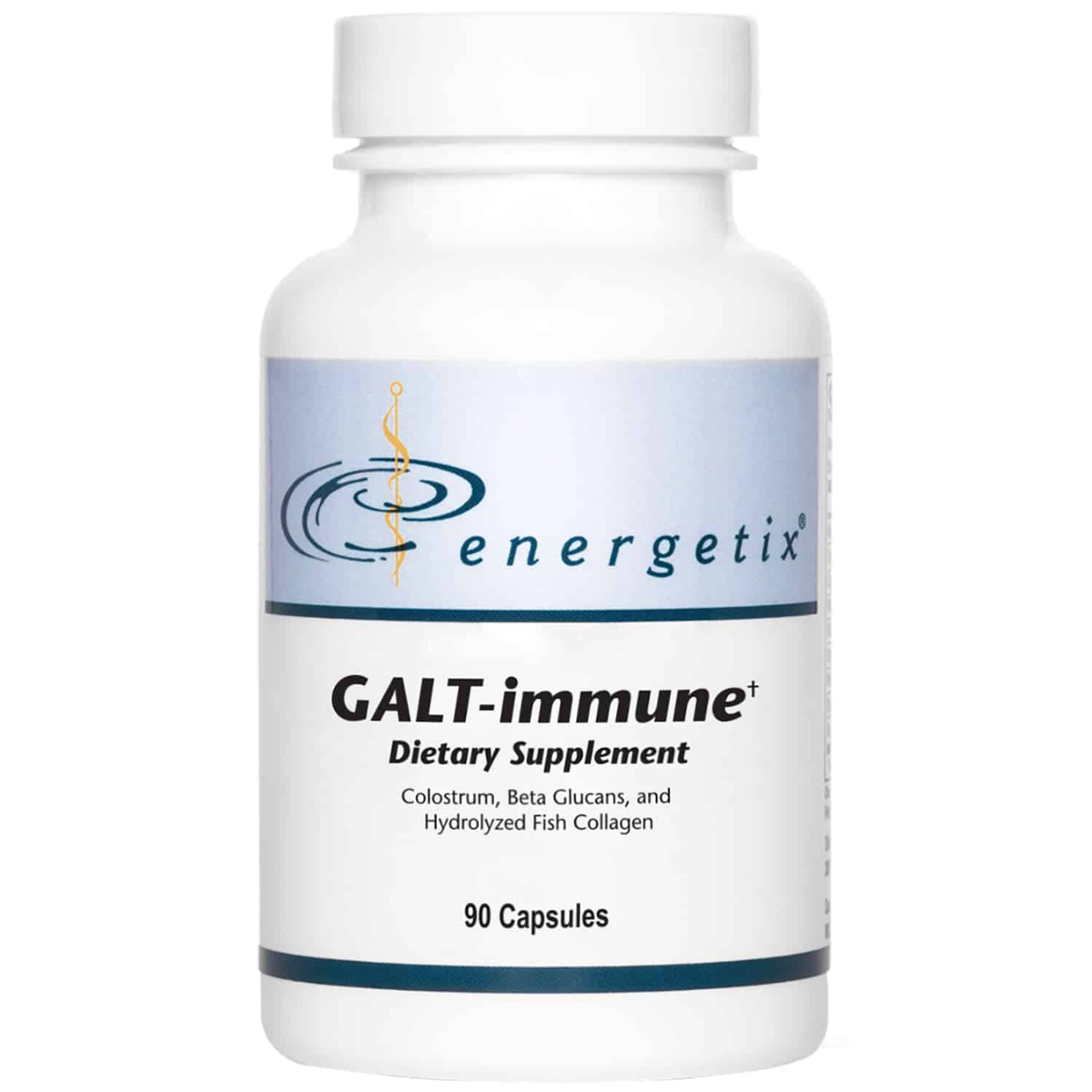 GALT-immune (Gut Associated Lymphoid Tissue) is a combination of colostrum, beta glucans, and pre-digested ocean fish protein. This formula was designed to help maintain normal immune response and digestive function.*