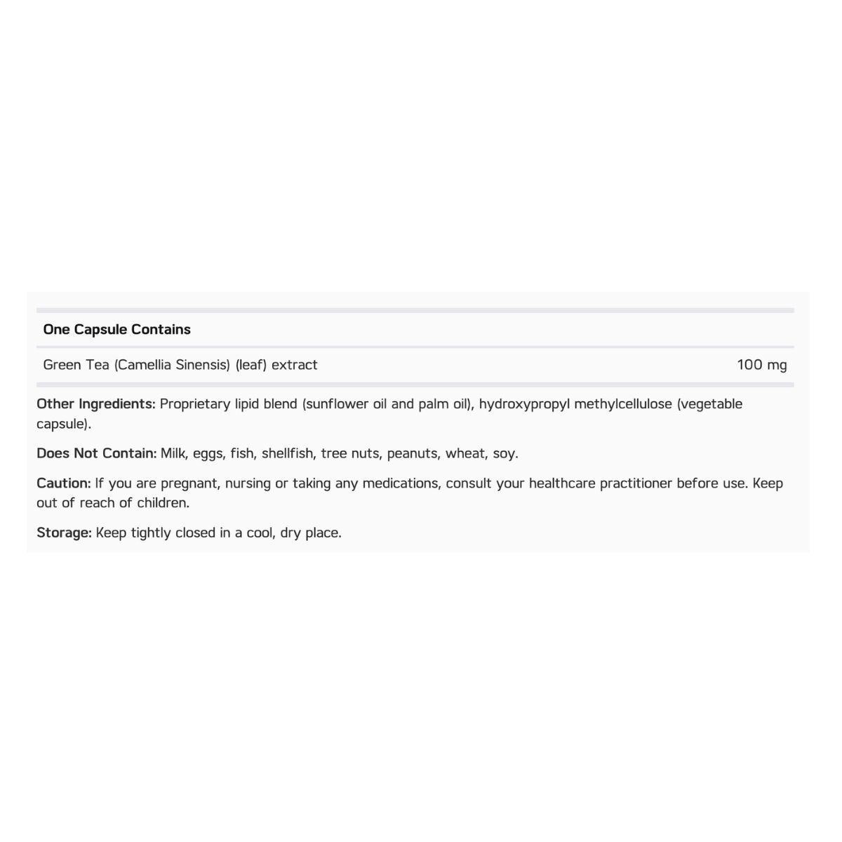 Liposomal Green Tea Capsules by NuMedica