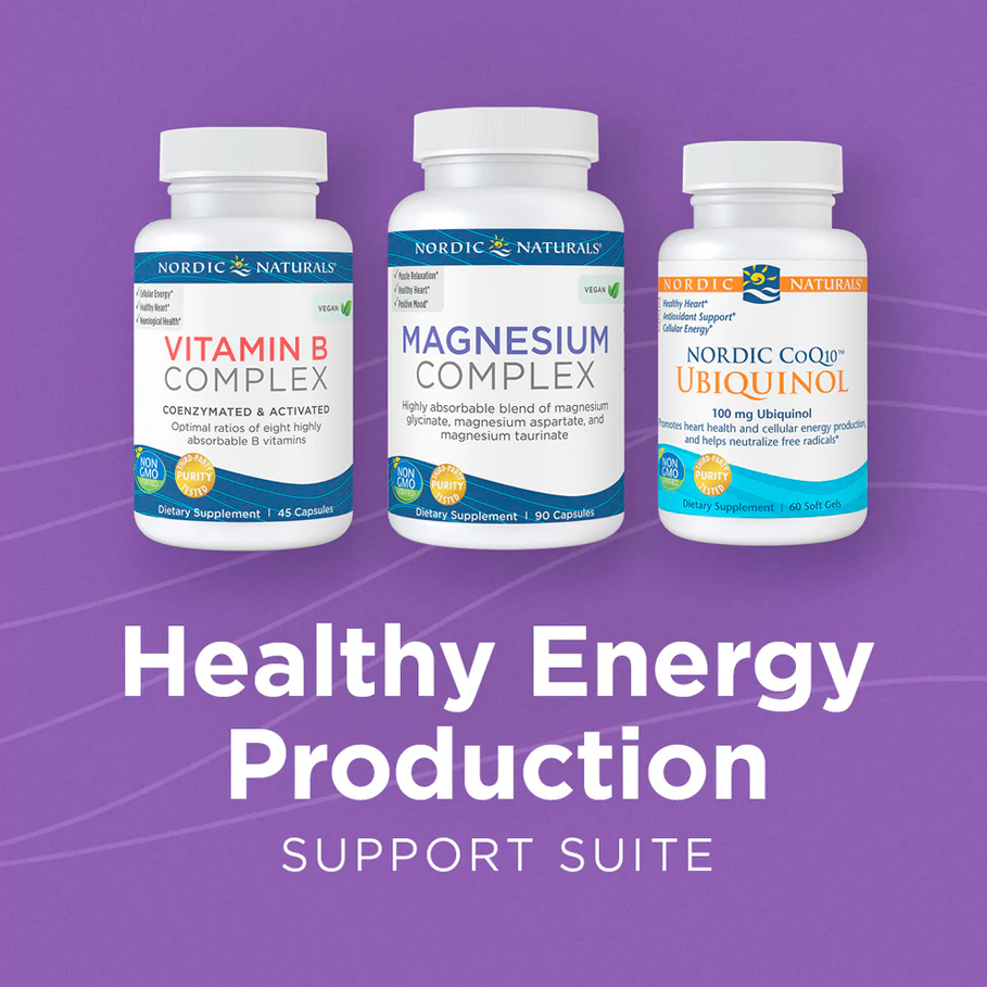 Healthy Energy Production Support Suite by Nordic Naturals