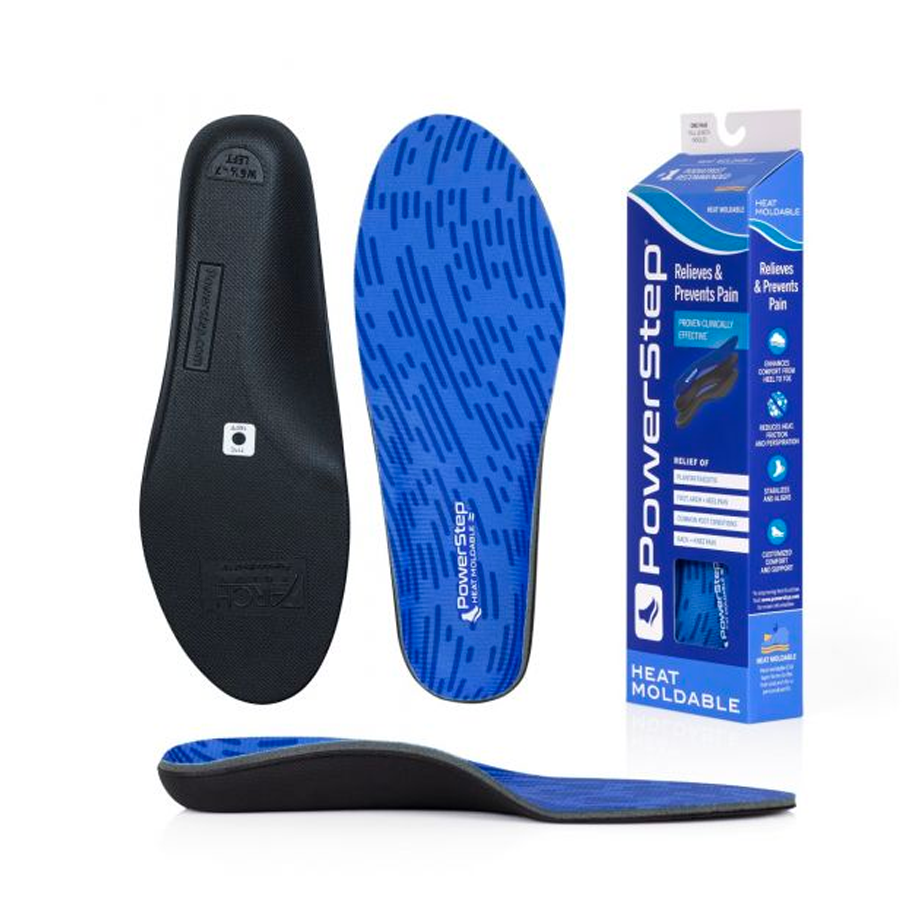Heat Moldable (Archmolds Maximum) Orthotic Shoe Inserts by Powerstep