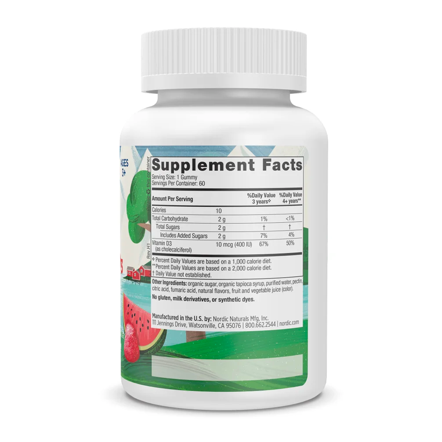 Kids Vitamin D3 Gummies by Nordic Naturals