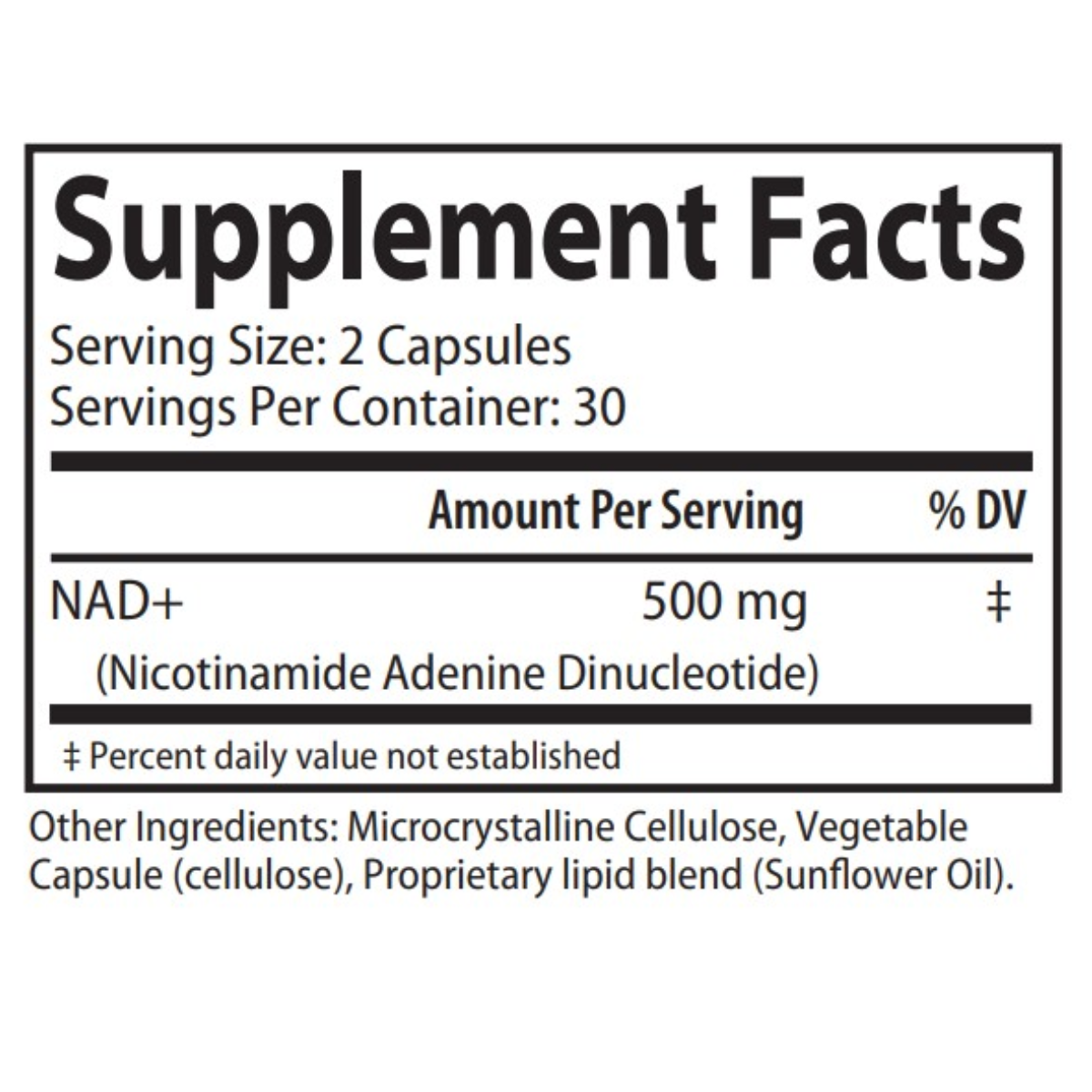 DesBio Liposomal NAD+ supplement for mitochondrial cellular energy healthy aging cognitive and metabolic support