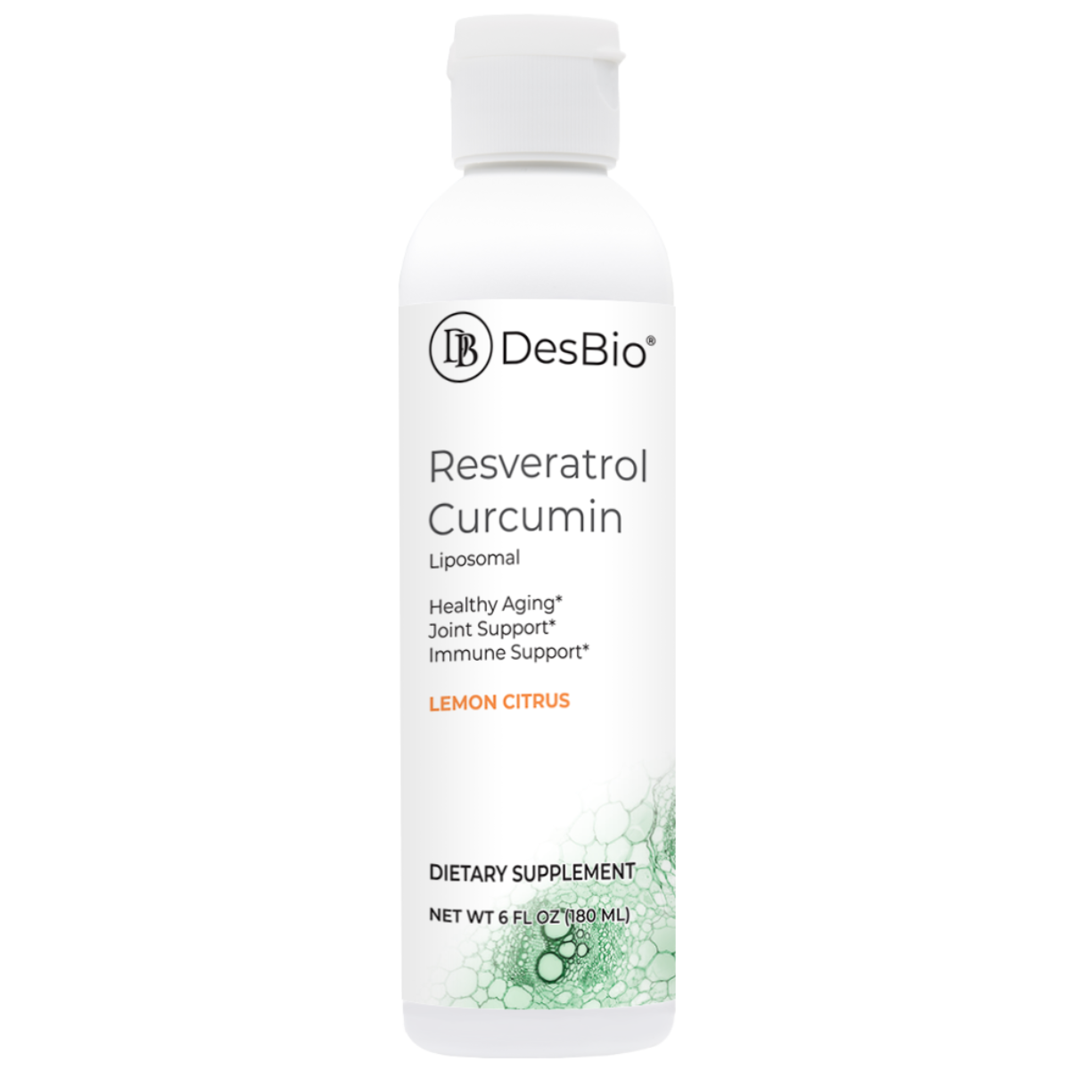 Resveratrol & Curcumin in a liposomal delivery system to support antioxidant activity and healthy aging.