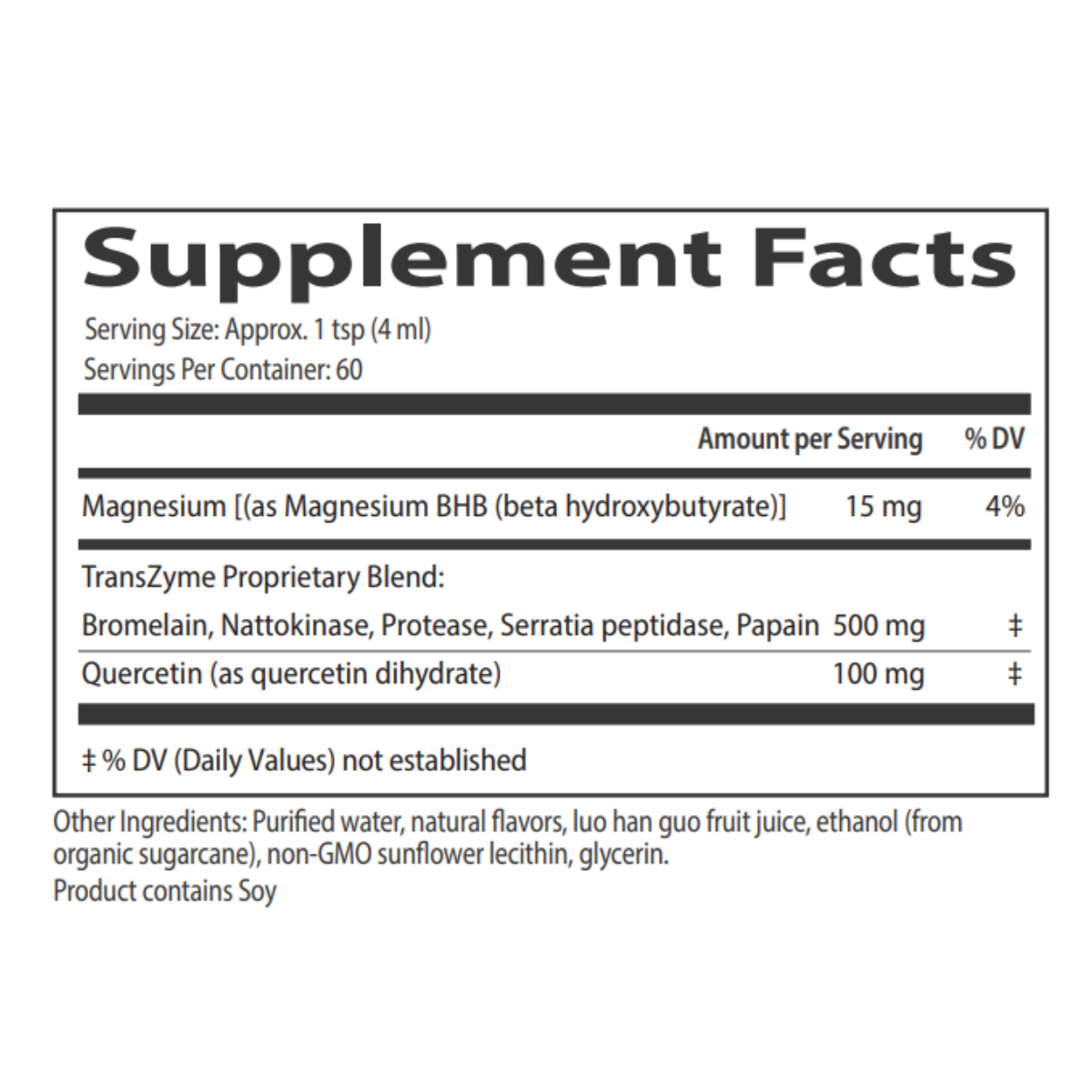 TransZyme uses liposomal delivery to help your body absorb enzymes 3–10× more effectively.