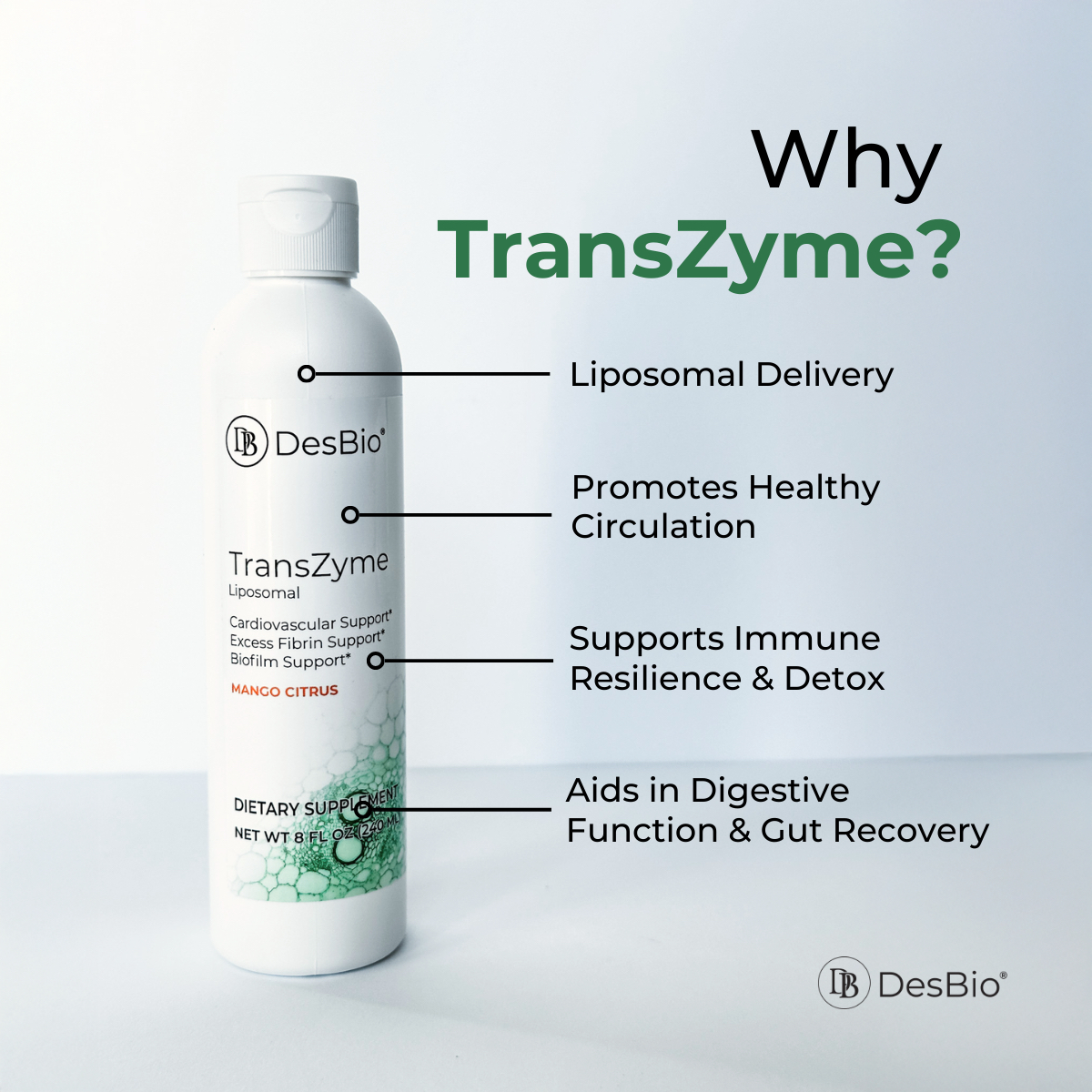 Liposomal TransZyme by Desbio
