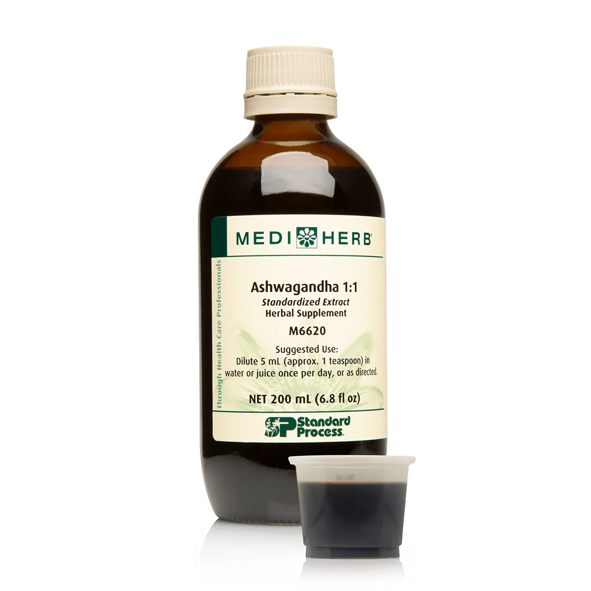 Ashwagandha 1:1 (200 mL) by MediHerb