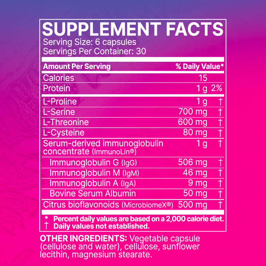 MegaMucosa Capsules by Microbiome Labs