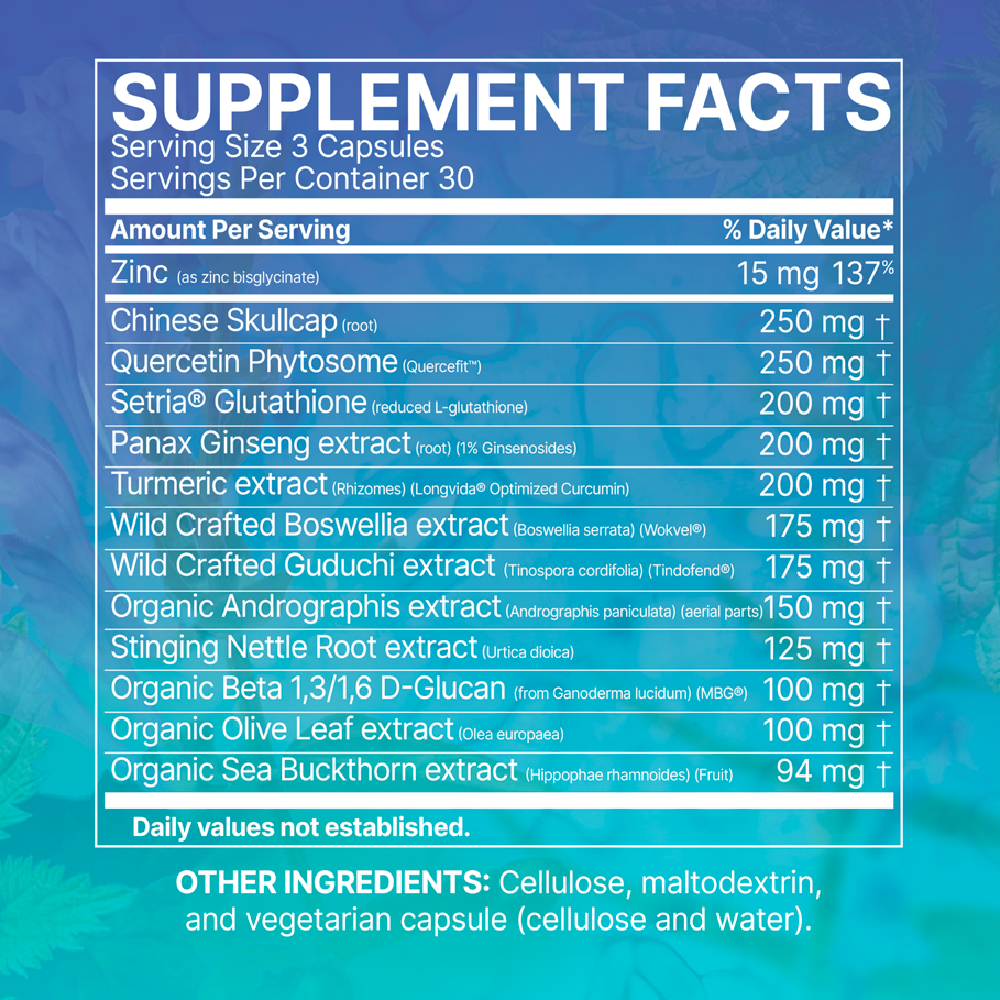 MegaViron 90 capsules by Microbiome Labs