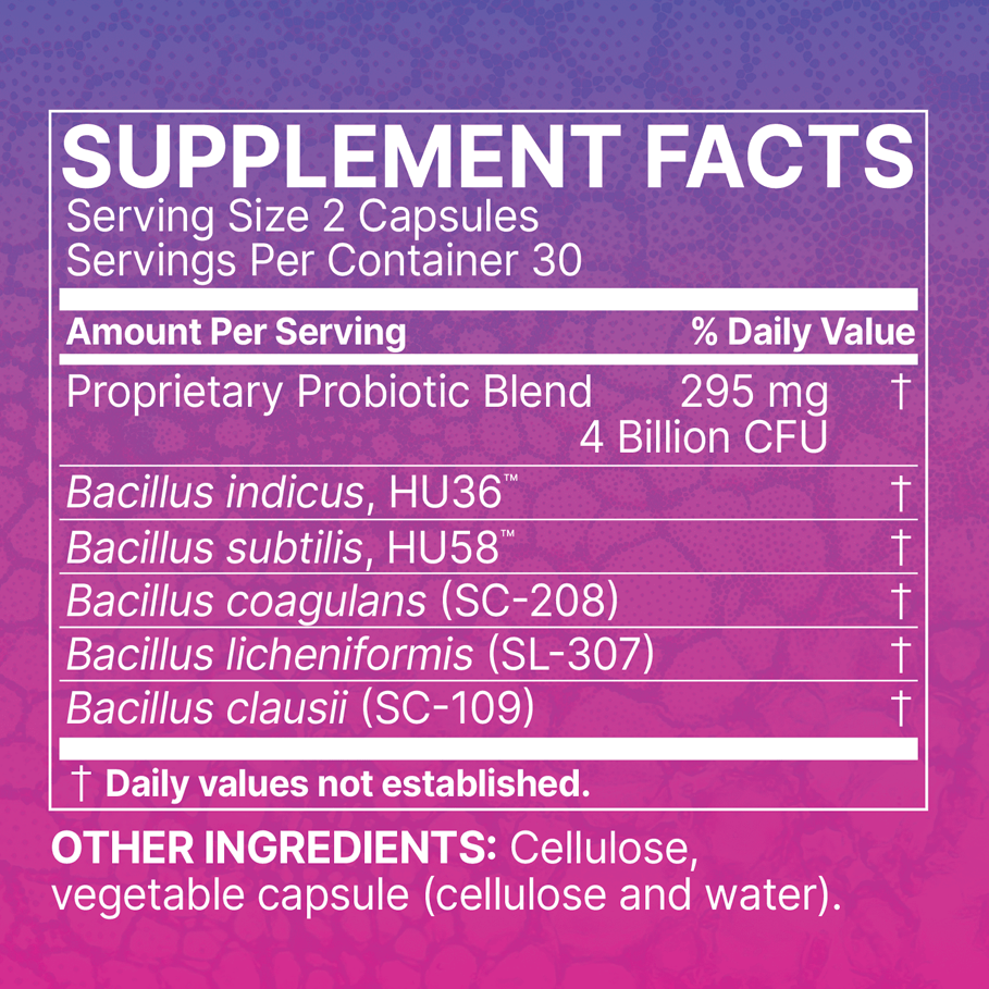 MegaSporeBiotic 60 capsules by Microbiome Labs