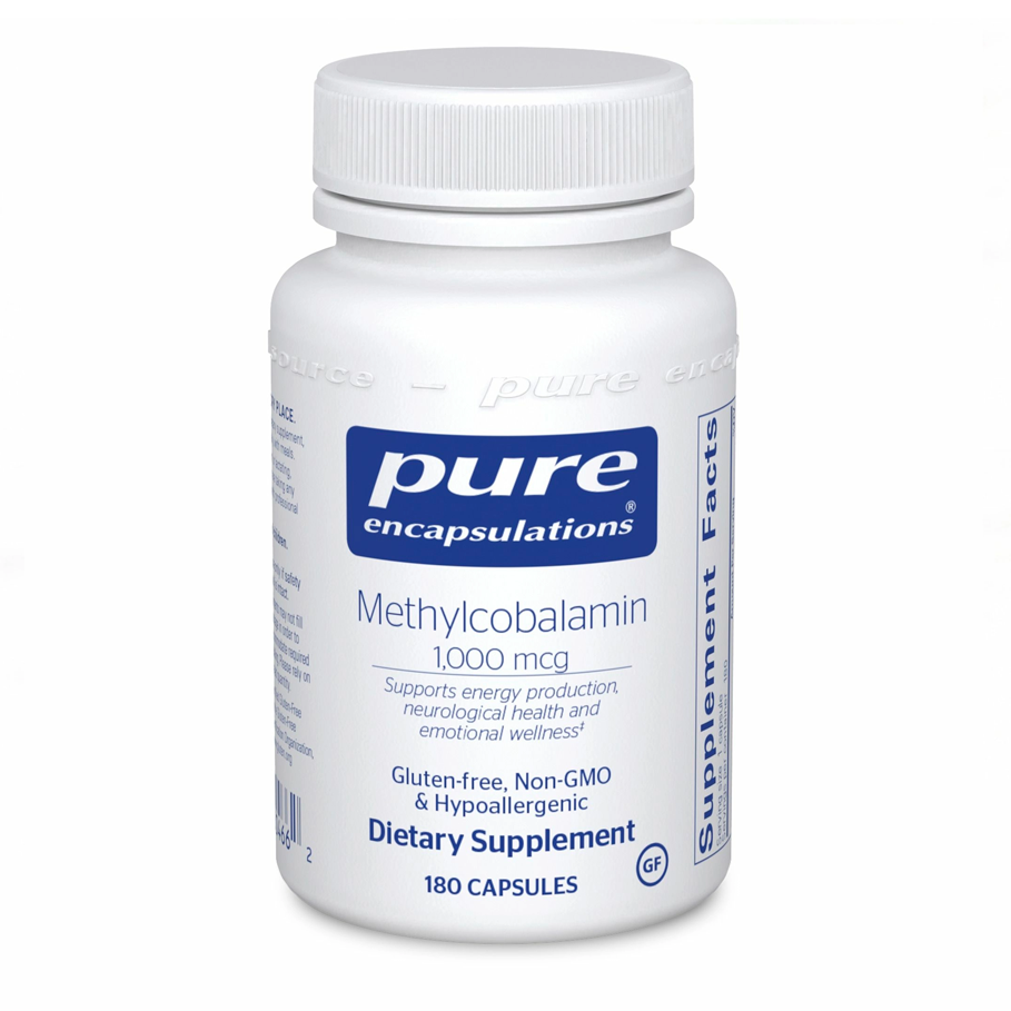Methylcobalamin by Pure Encapsulations (180 capsules)
