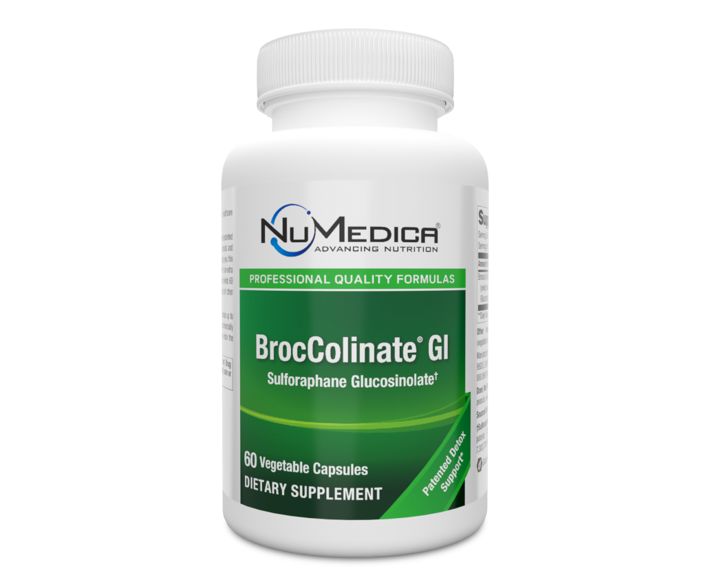 BrocColinate Gi by Numedica- A patent4ed sulforaphane glucosinolate formula from broccoli seed extract