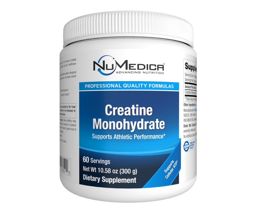 Creatine Monohydrate by Numedica is a pure, high-quality powder, designed to help support muscle strength, endurance and boost overall athletic performance
