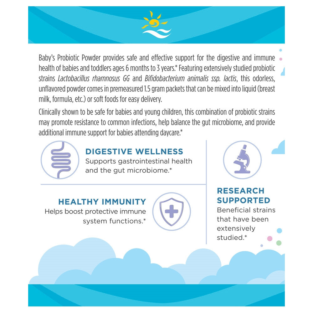 Baby's Nordic Flora Probiotic Powder 30 Pack by Nordic Naturals