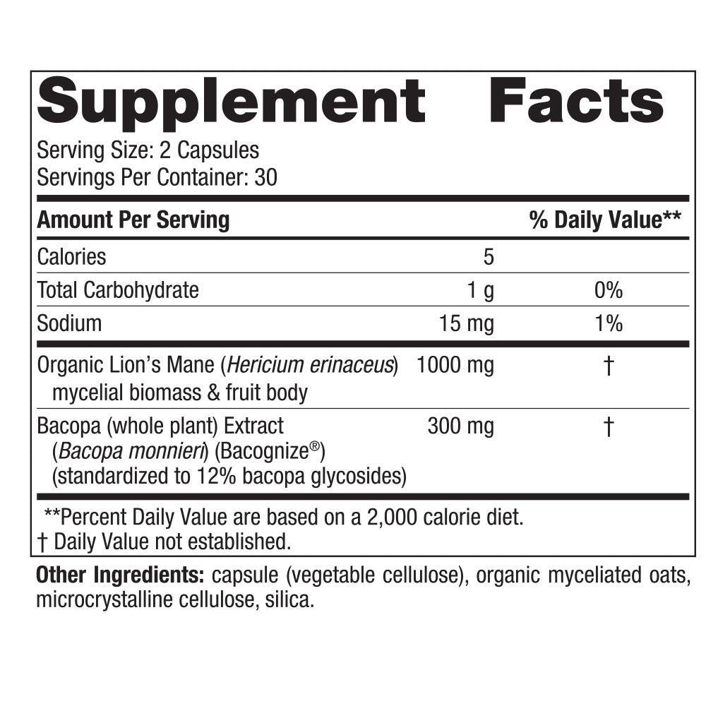 Cognition Mushroom Complex by Nordic Naturals
