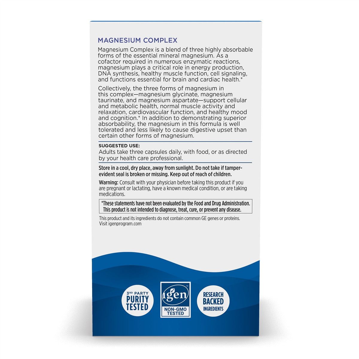 Magnesium Complex by Nordic Naturals