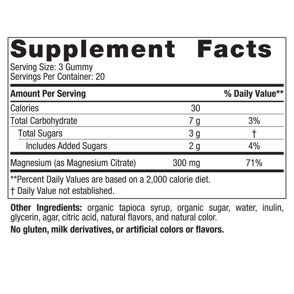 Magnesium Gummies by Nordic Naturals