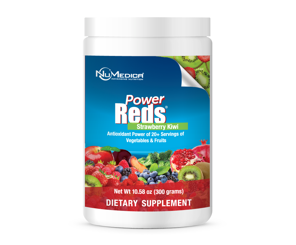 Power Reds  Strawberry Kiwi by NuMedica