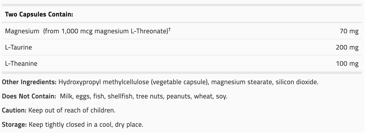 Cognitein (Mag-Plex Neuro) 120 ct. by NuMedica