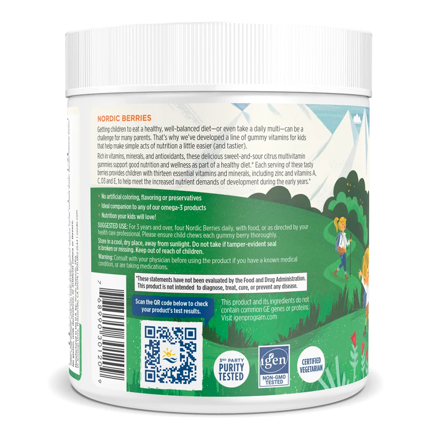 Nordic Berries Original Flavor 120 Count by Nordic Naturals