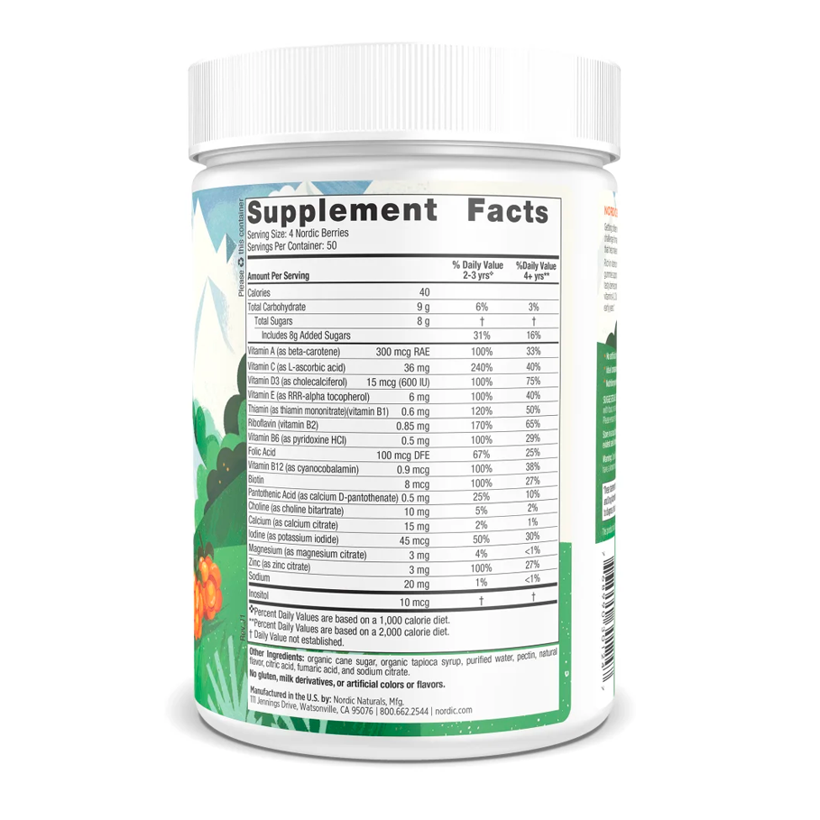 Nordic Berries Original Flavor 200 Count by Nordic Naturals