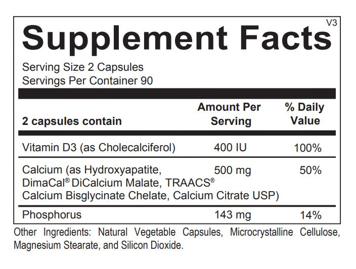 Reacted Calcium by Ortho Molecular