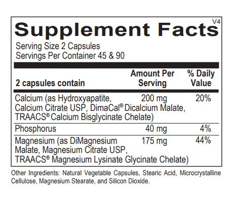 Reacted Cal-Mag (90 ct) by Ortho Molecular