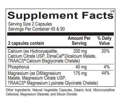 Reacted Cal-Mag (180 ct) by Ortho Molecular