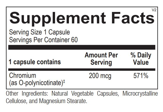 Reacted Chromium by Ortho Molecular