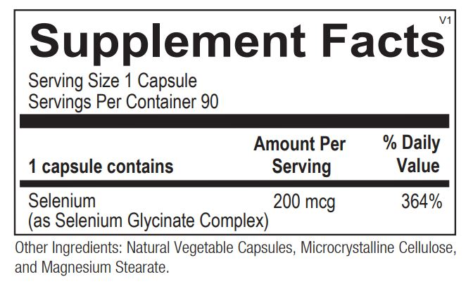 Reacted Selenium by Ortho Molecular