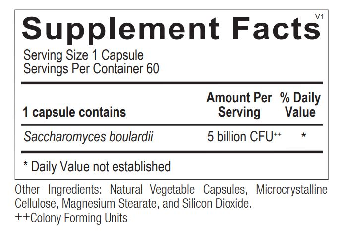 Saccharomyces boulardii by Ortho Molecular