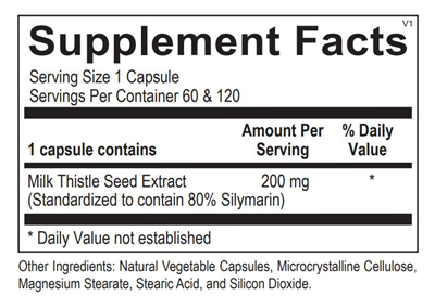 Silymarin Forte (120 ct) by Ortho Molecular