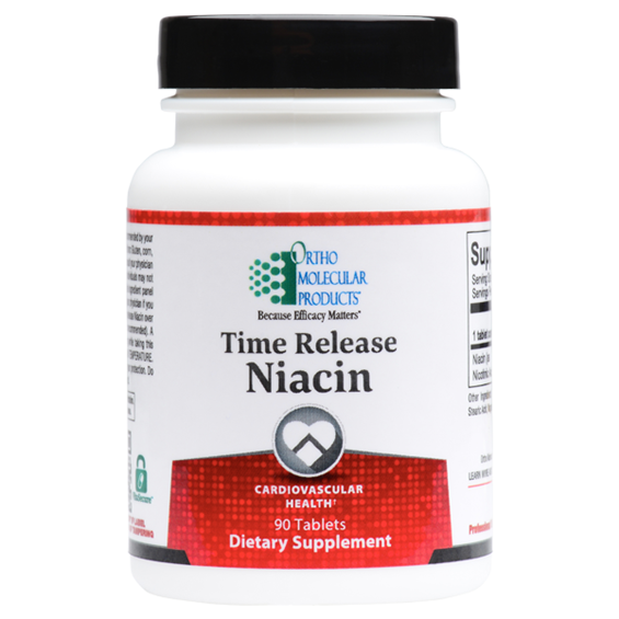Time Release Niacin by Ortho Molecular