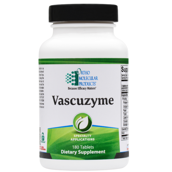 Vascuzyme (120 ct) by Ortho Molecular