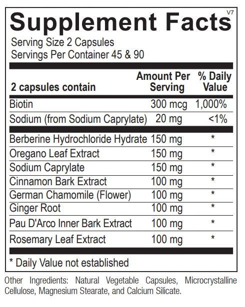 Candicid Forte (90 ct) by Ortho Molecular