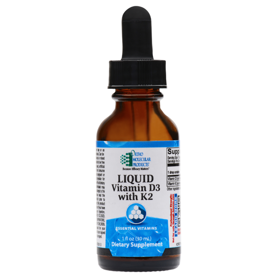 Liquid Vitamin D3 with K2  by Ortho Molecular