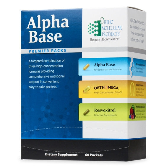 Alpha Base Premier Packs (30 ct) by Ortho Molecular