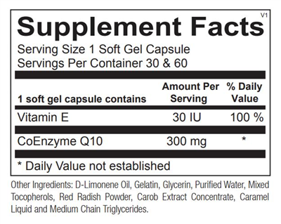 CoQ-10 300mg (60 ct) by Ortho Molecular