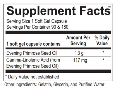 Evening Primrose Oil (180 ct) by Ortho Molecular