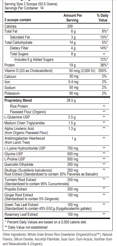 InflammaCORE Vanilla Chai by Ortho Molecular